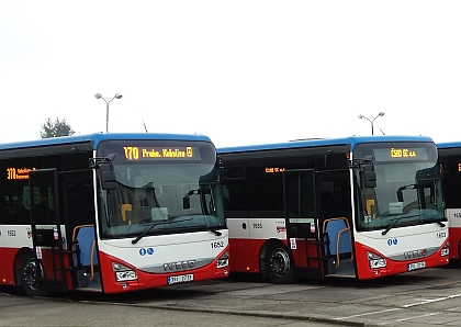 Pět nových autobusů IVECO Crossway LE v provozu u ČSAD Střední Čechy