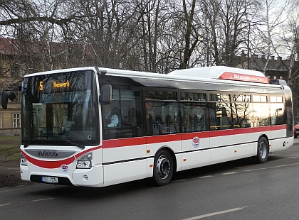 Nový autobus Iveco Urbanway CNG od ledna v MHD v Kladně