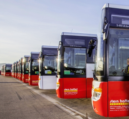 Dodávka 21 autobusů Setra MultiClass do Rakouska