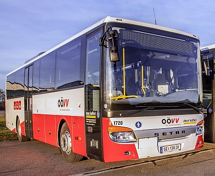 Dodávka 21 autobusů Setra MultiClass do Rakouska