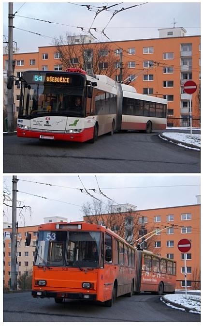 Dodávka  nových trolejbusů ze Škody Electric do Ústí nad Labem 