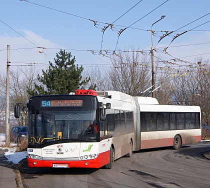 Dodávka  nových trolejbusů ze Škody Electric do Ústí nad Labem 