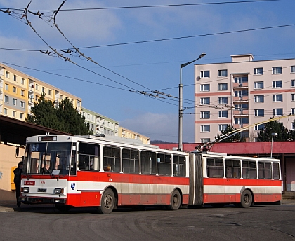 Dodávka  nových trolejbusů ze Škody Electric do Ústí nad Labem 