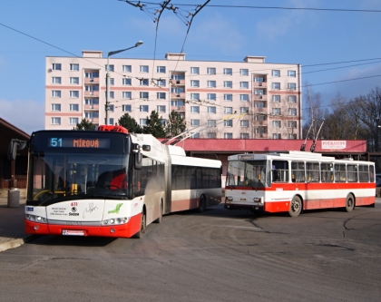 Dodávka  nových trolejbusů ze Škody Electric do Ústí nad Labem 