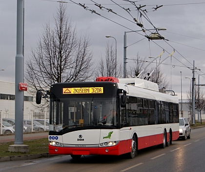 Dodávka  nových trolejbusů ze Škody Electric do Ústí nad Labem 