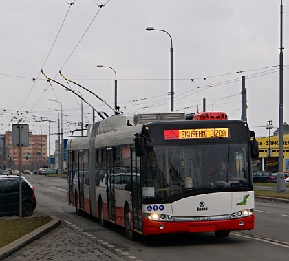 Dodávka  nových trolejbusů ze Škody Electric do Ústí nad Labem 