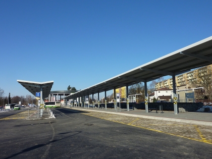 Nové autobusové nádraží v Havířově začíná od 16.2.2015 sloužit cestujícím
