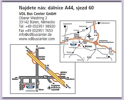 Březnové akce VDL Bus &amp; Coach: Prodejní výstava v Bürenu 13. a 14.3.2015