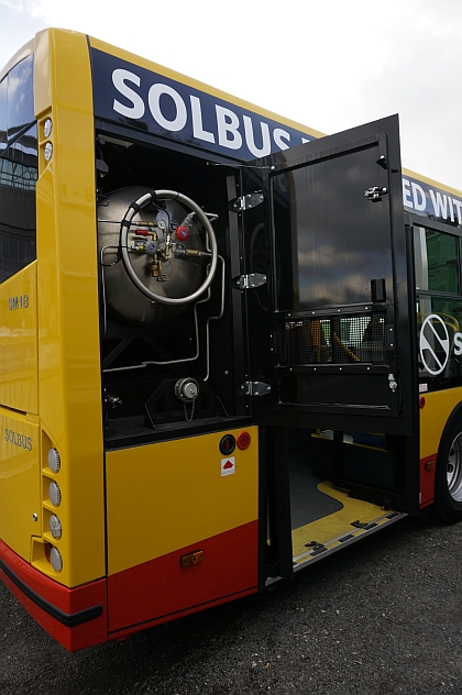 Polské LNG autobusy Solbus pro Varšavu