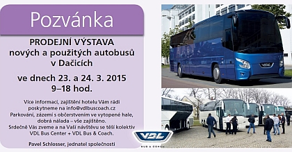Březnové akce VDL Bus &amp; Coach: Tradiční akce  v Dačicích 23. a 24.3.2015