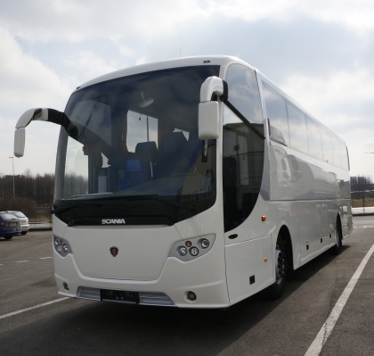 Novou Scanii Omniexpress ve speciální úpravě pro potřeby hendikepovaných dětí