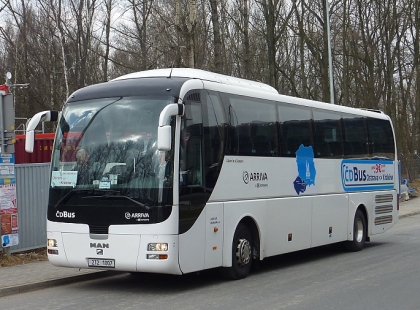 ČD Bus Ostrava-Krakov vyjel. Dopravcem je společnost Arriva Morava