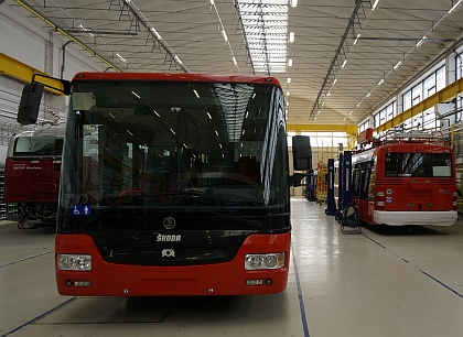 Na návštěvě ve Škoda Electric při příležitosti setkání zaměstnanců s prezidentem