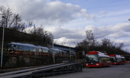 Na návštěvě ve Škoda Electric při příležitosti setkání zaměstnanců s prezidentem