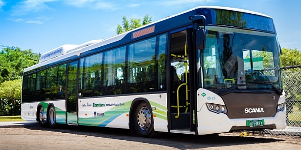 Scania demonstruje výhody  využití biometanu v autobusové dopravě