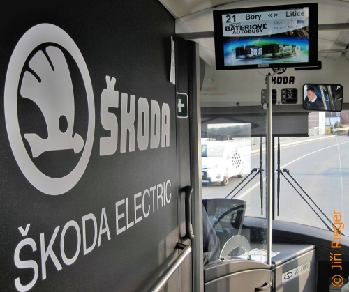 Druhý elektrobus Škoda PERUN ode dneška ve zkušebním provozu s cestujícími