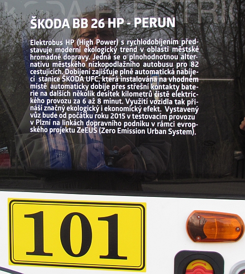 Druhý elektrobus Škoda PERUN  ode dneška ve zkušebním provozu s cestujícími