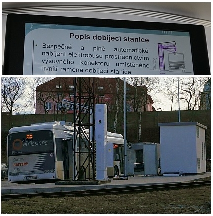 Obrazem: Nabíjecí stanice pro elektrobusy v projektu ZeEUS  v Plzni 
