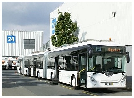 V rámci projektu HeERKUL zkouší PMDP tříčlánkový autobus Solaris