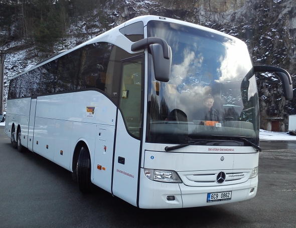 Dva nové autokary Mercedes-Benz Tourismo pro ČSAD AUTOBUSY České Budějovice 