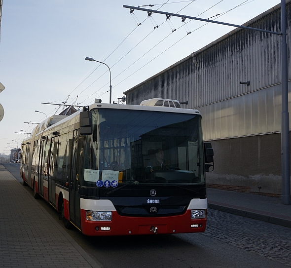 Poprvé na BUSportálu: Prototyp trolejbusu Škoda 31 Tr SOR pro Brno