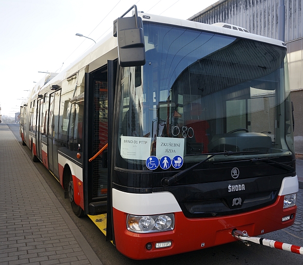 Poprvé na BUSportálu: Prototyp trolejbusu Škoda 31 Tr SOR pro Brno