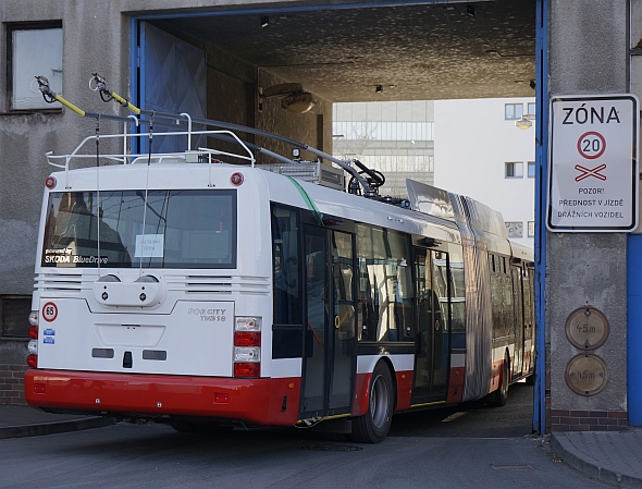 Poprvé na BUSportálu: Prototyp trolejbusu Škoda 31 Tr SOR pro Brno