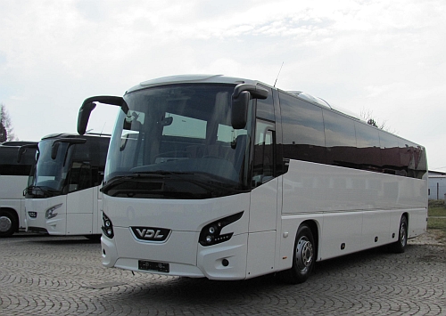 Z prezentační akce VDL Bus &amp; Coach CR v Dačicích 23. a 24.3.2015