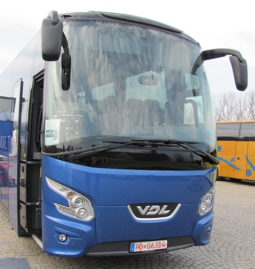Z prezentační akce VDL Bus &amp; Coach CR v Dačicích 23. a 24.3.2015