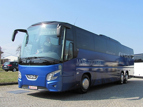 Z prezentační akce VDL Bus &amp; Coach CR v Dačicích 23. a 24.3.2015