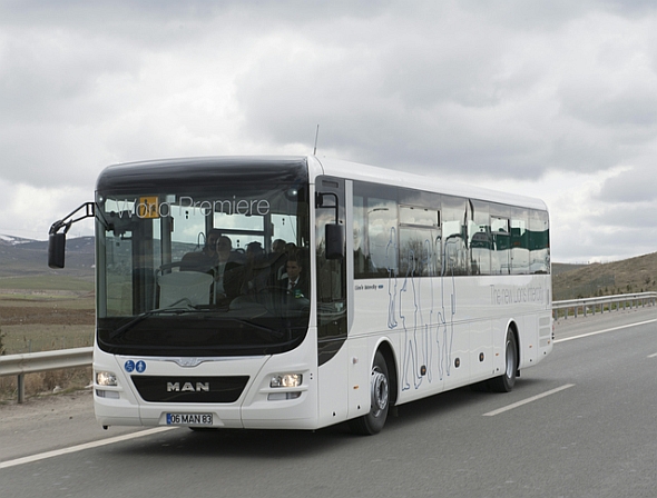 Světová premiéra autobusu MAN Lion´s Intercity podrobně. Další fotografie.