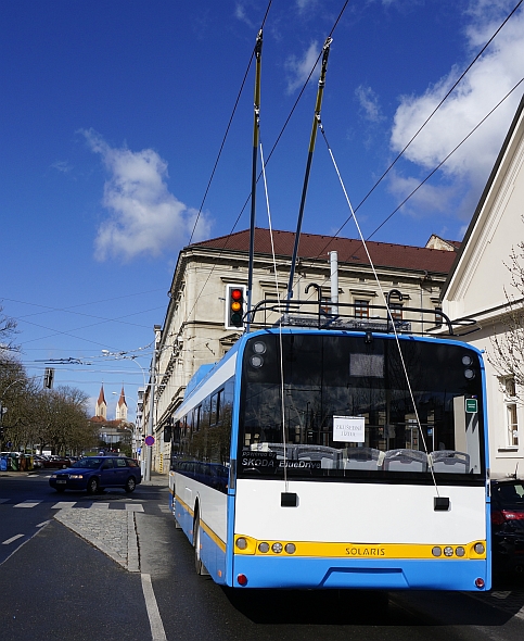 Z plzeňského polygonu: Trolejbusy Škoda 26 Tr a Škoda 27 Tr pro Ostravu,