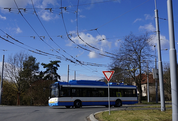Z plzeňského polygonu: Trolejbusy Škoda 26 Tr a Škoda 27 Tr pro Ostravu,