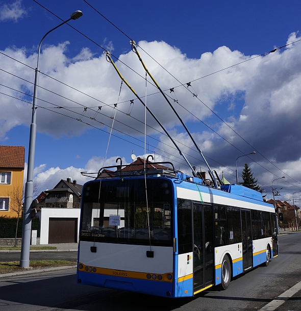 Z plzeňského polygonu: Trolejbusy Škoda 26 Tr a Škoda 27 Tr pro Ostravu,
