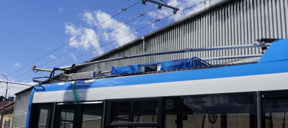 Z plzeňského polygonu: Trolejbusy Škoda 26 Tr a Škoda 27 Tr pro Ostravu,