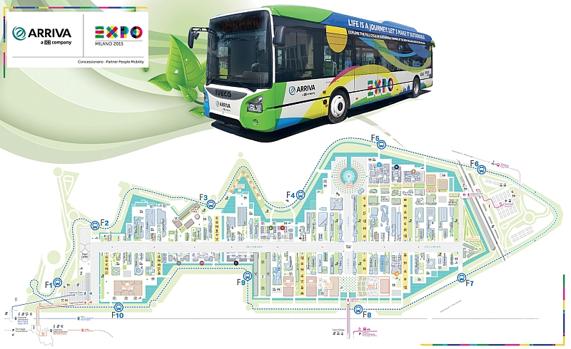 Dopravu na letošním EXPO Milán zajistí dopravce ARRIVA. Sedm CNG Urbanwayů,