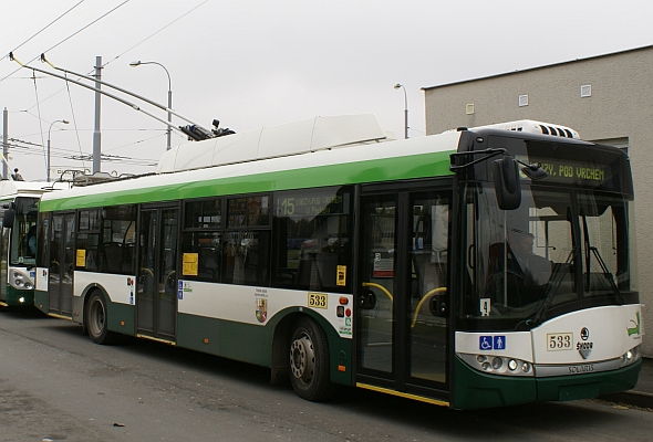 Nové trolejbusy Škoda 26 Tr Solaris pro Plzeň