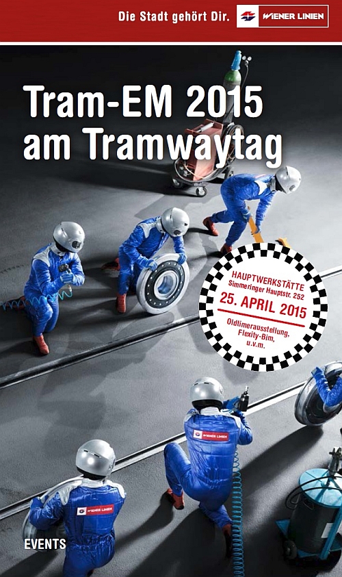 Letošní vídeňský &quot;TRAMWAYTAG 2015 und Straßenbahn-EM&quot; v sobotu 25.04.2