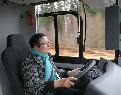 V Teplicích zvou děti a jejich maminky - ty si mohou vyzkoušet řízení busu
