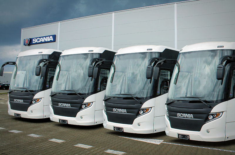 BUSporátl SK: Nové autobusy Scania Touring pre SAD Prievidza