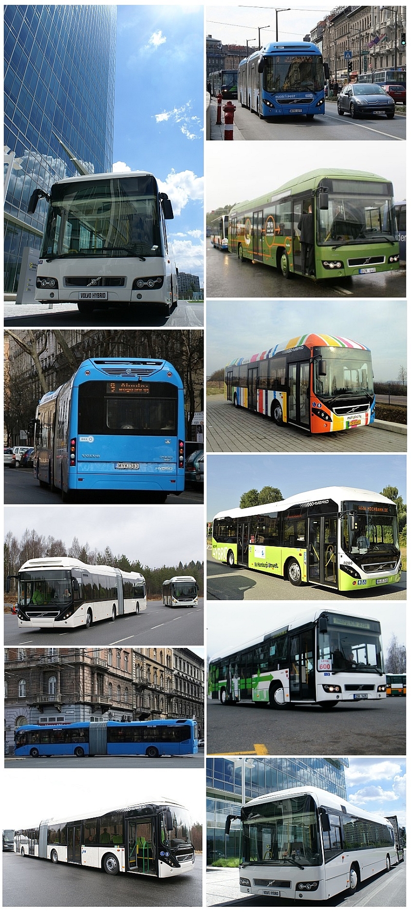 Jubileum: Více než 2000 prodaných hybridních autobusů Volvo