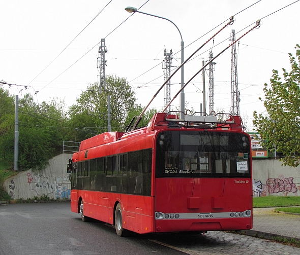 Poprvé na BUSportálu: Prototyp Trollina s elektrovýzbrojí Škoda pro Budapešť