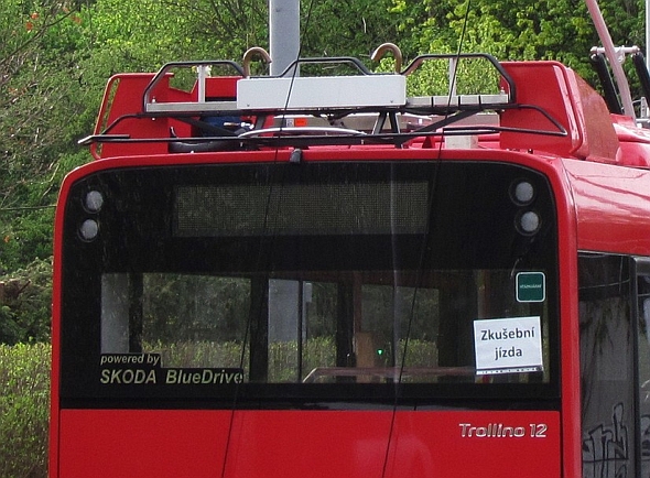 Poprvé na BUSportálu: Prototyp Trollina s elektrovýzbrojí Škoda pro Budapešť