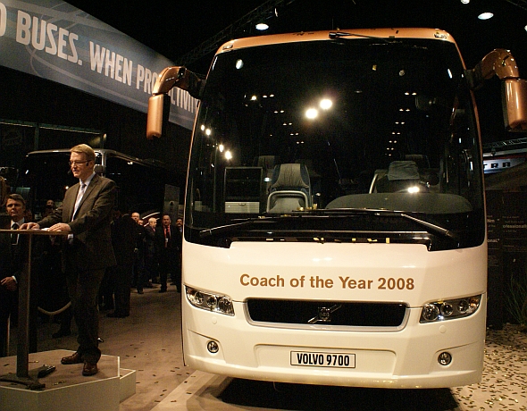 Vítězové 'Coach of the Year' na BUSportálu. Volvo 9700 vyhrálo v roce 2007
