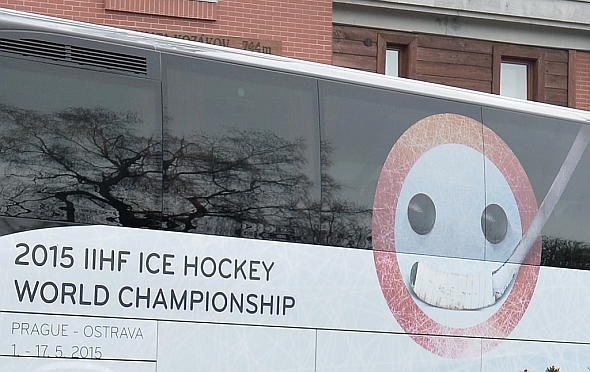 BusLine  jako oficiální partner Mistrovství světa IIHF v ledním hokeji 2015