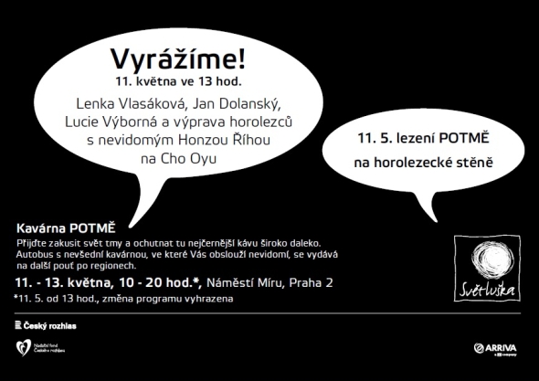 Zahájení letošní sezóny autobusové Kavárny POTMĚ v pondělí 11. května 2015