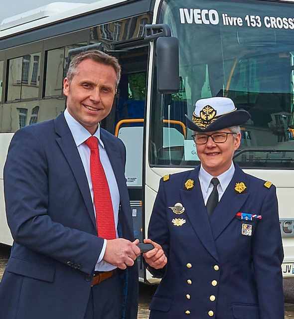 Iveco Bus  dodává 153 autobusů Crossway francouzskému Ministerstvu obrany