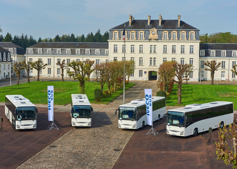 Iveco Bus  dodává 153 autobusů Crossway francouzskému Ministerstvu obrany