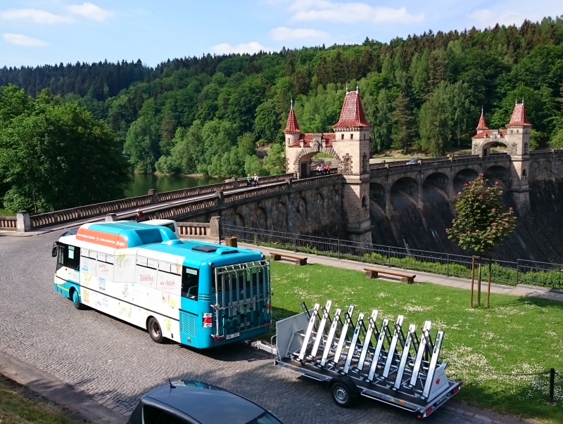 Cyklobusy Arriva 2015 startují: Postupně do Orlických Hor, Krkonoš,