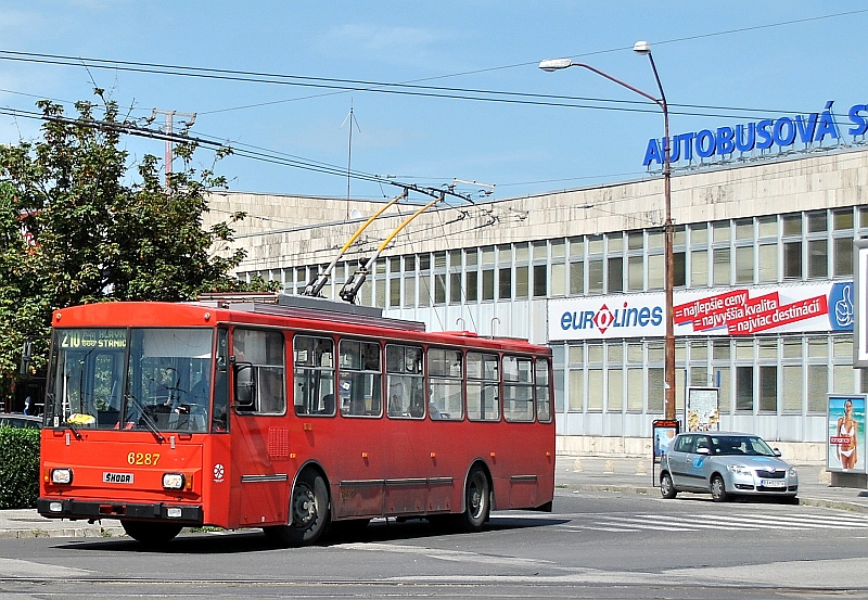 1. června byla trolejbusová linka číslo 210 v Bratislavě prodloužena